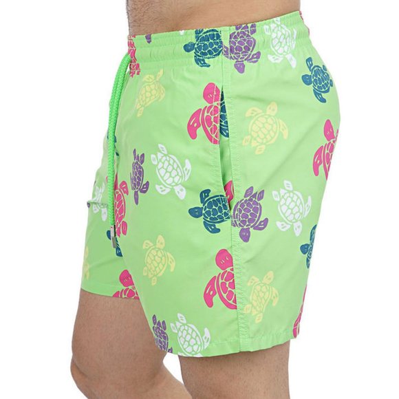 Vilebrequin Men's Moorea Multicolored Turtle Swim Trunks - NWT - Picture 3 of 6